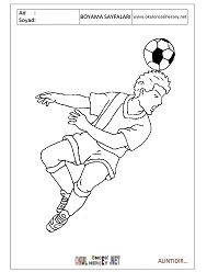 Futbol boyama sayfaları